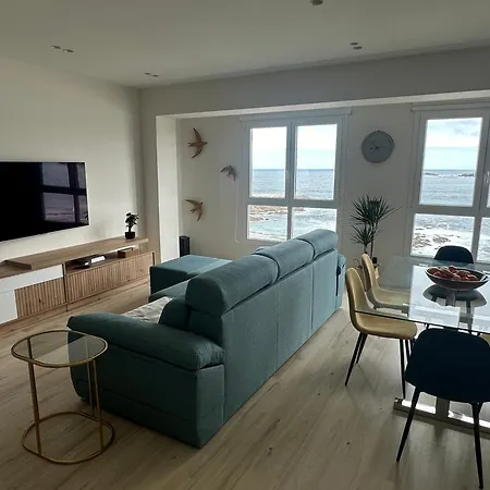 Piso Con Vistas A La Playa De Riazor Apartman