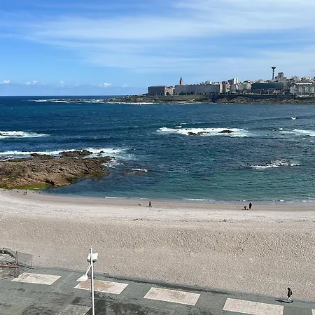 Apartman Piso Con Vistas A La Playa De Riazor *