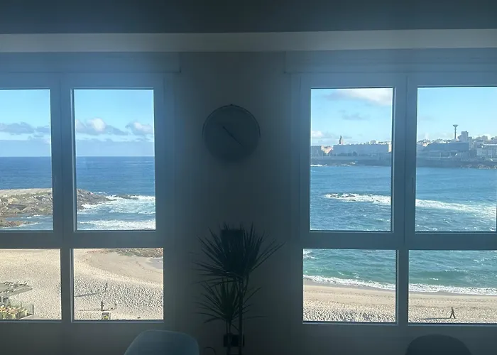 Piso Con Vistas A La Playa De Riazor Daire