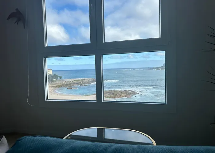 Daire Piso Con Vistas A La Playa De Riazor A Coruña